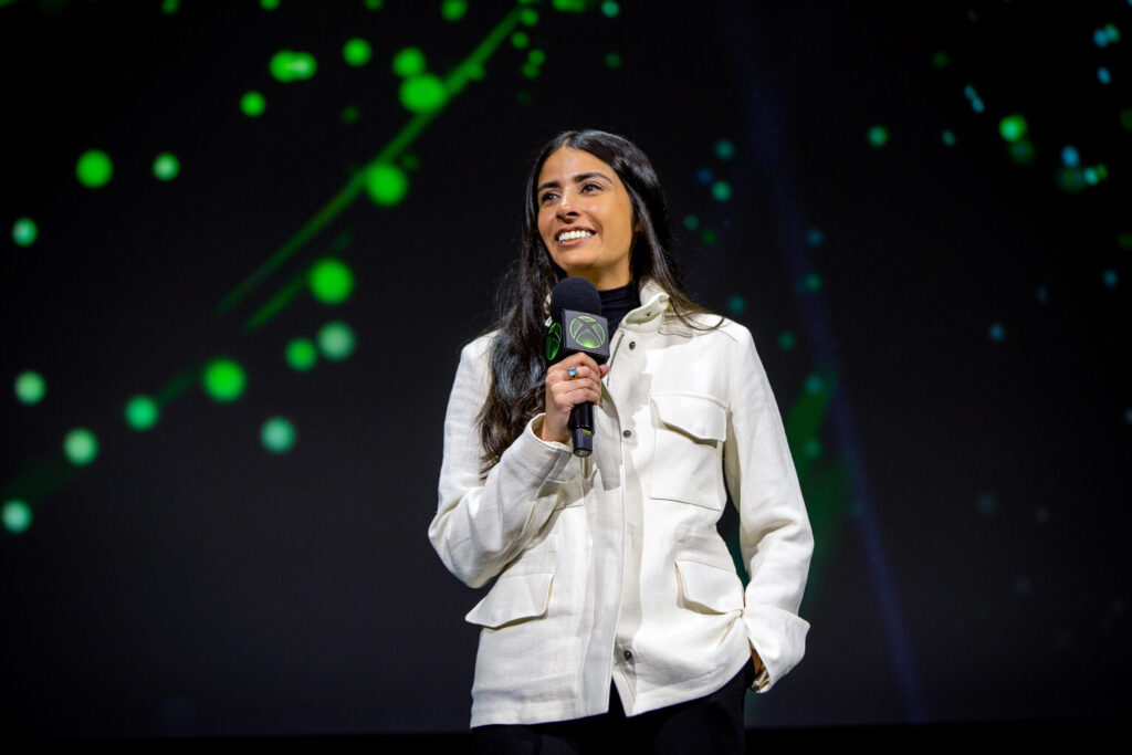 Official portrait of Asha Sharma, CEO of Xbox