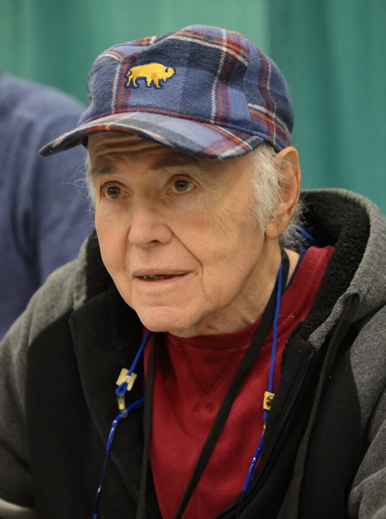 Walter Koenig smiling at a GalaxyCon Columbus appearance in 2023
