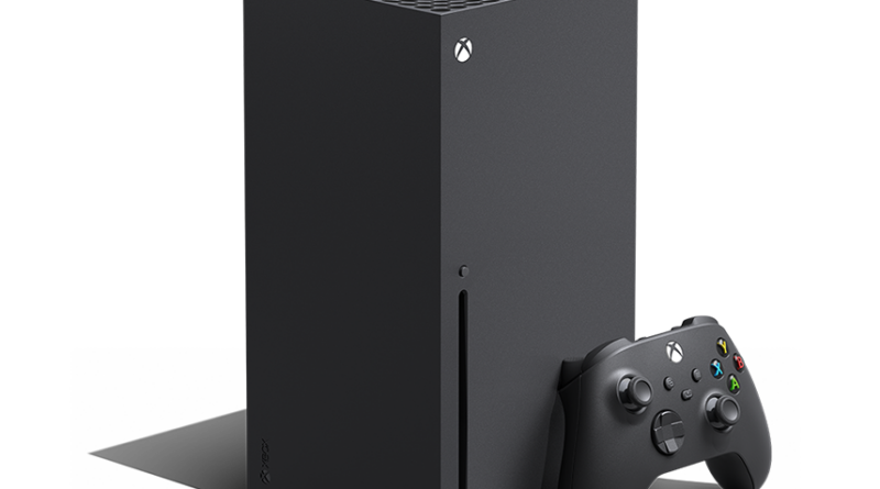 Xbox Series X console in Carbon Black with matching wireless controller
