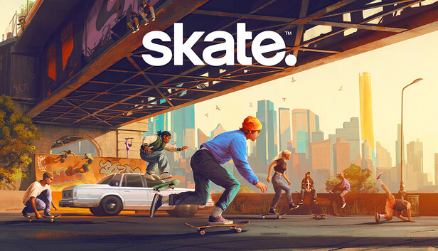 Official capsule artwork for EA's free-to-play skateboarding game skate.