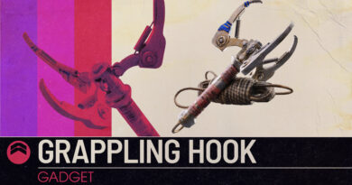 The Grappling Hook gadget card from the ARC Raiders Frozen Trail update