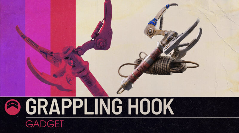 The Grappling Hook gadget card from the ARC Raiders Frozen Trail update