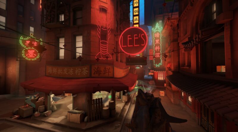 The Chinatown district of Deadlock's reworked map in the City Never Sleeps update