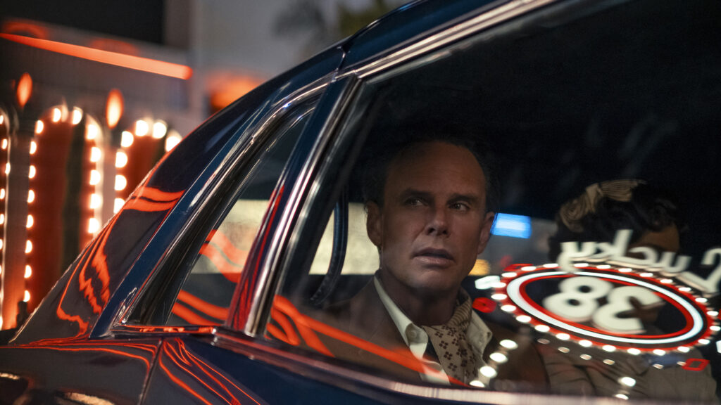 Walton Goggins as Cooper Howard, also known as The Ghoul, in a scene from Prime Video's Fallout