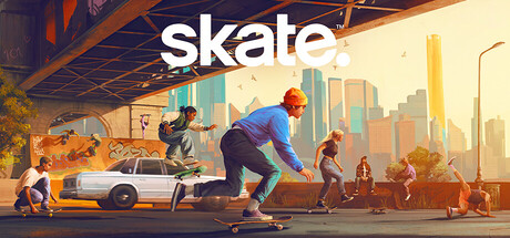 Official header artwork for EA's free-to-play skateboarding game skate.