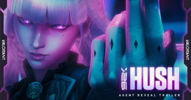 Hush using her telekinesis in the Valorant agent trailer