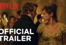 Jack Lowden as Mr. Darcy and Emma Corrin as Elizabeth Bennet at a ball in Netflix's Pride and Prejudice