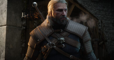Geralt of Rivia in The Witcher 3 Wild Hunt Remastered, guide on how to roll back to the old version