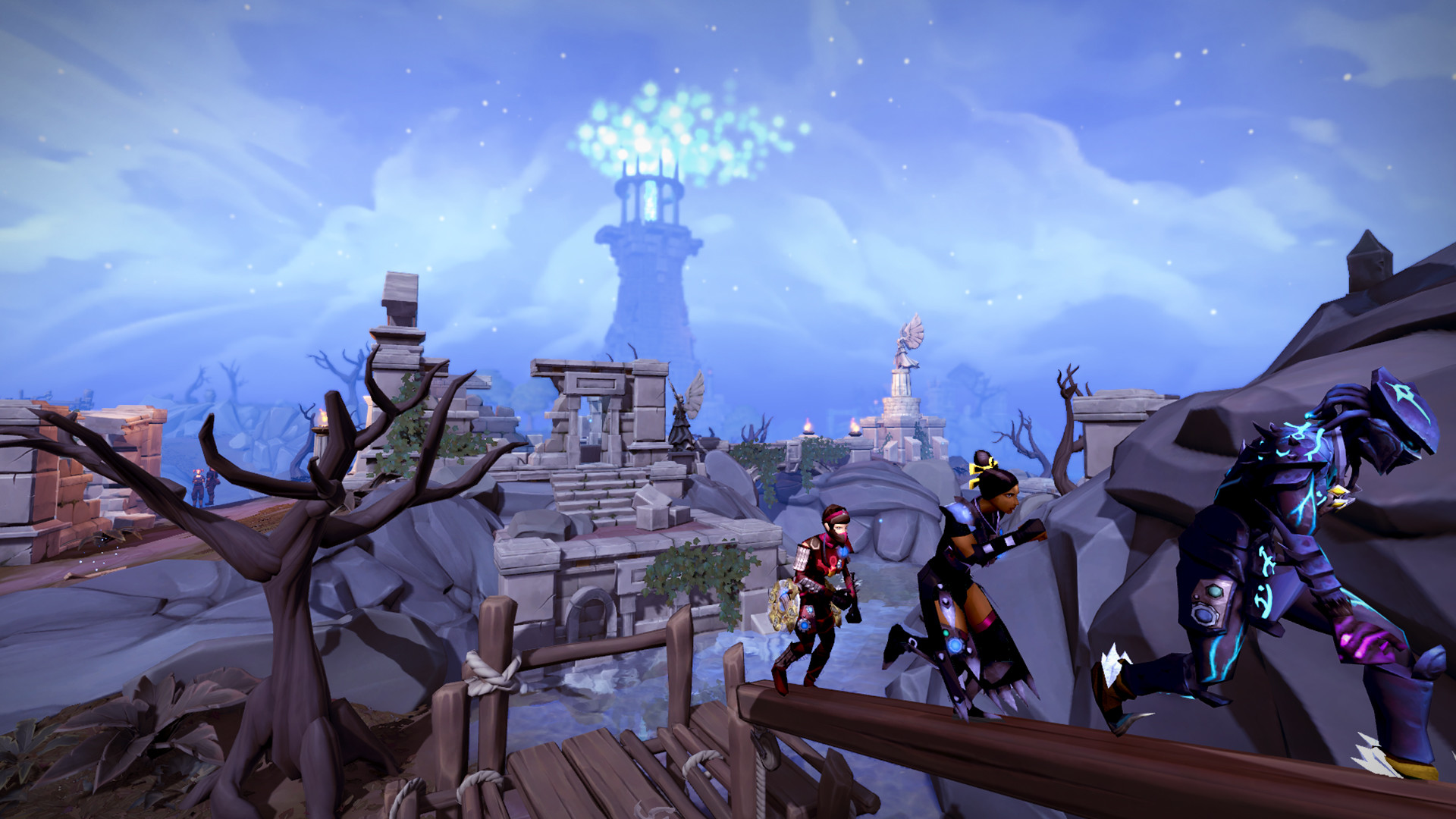 Screenshot from RuneScape showing a player character in the game world