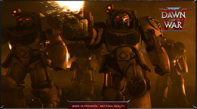 Blood Ravens Space Marines in Warhammer 40,000: Dawn of War IV