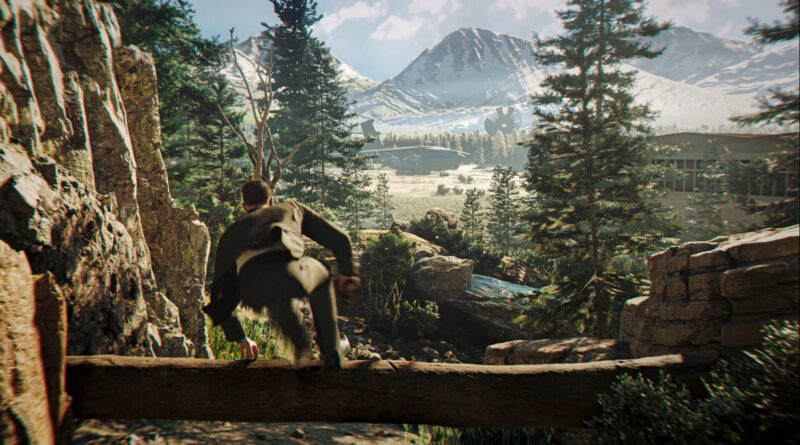 Mountain landscape setting for the new Valhalla Protocol missions in 007 First Light