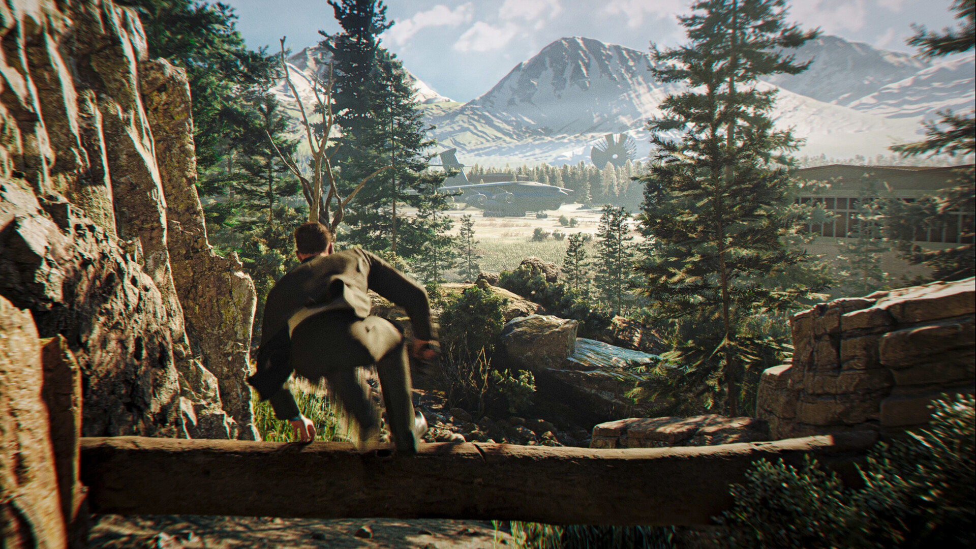 Mountain landscape setting for the new Valhalla Protocol missions in 007 First Light