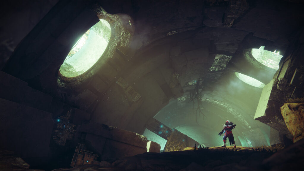 Guardian in combat in Destiny 2