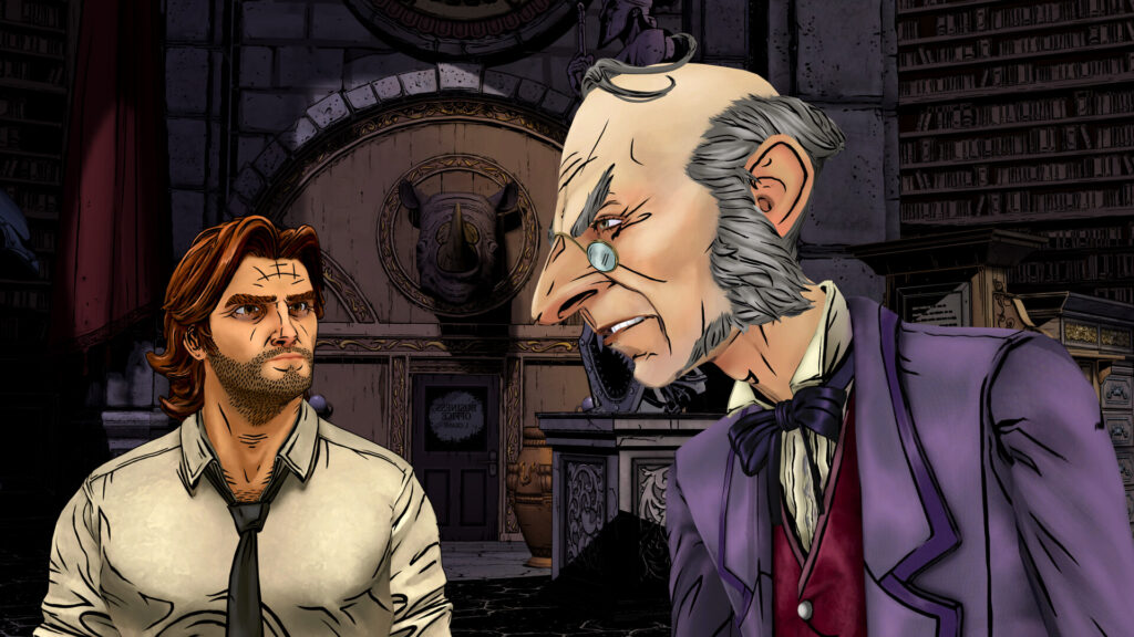 Bigby Wolf and Ichabod Crane in The Wolf Among Us Remastered