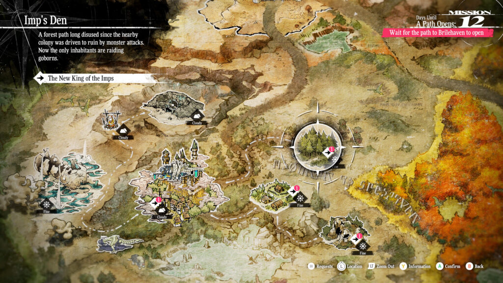 Screenshot from Metaphor: ReFantazio