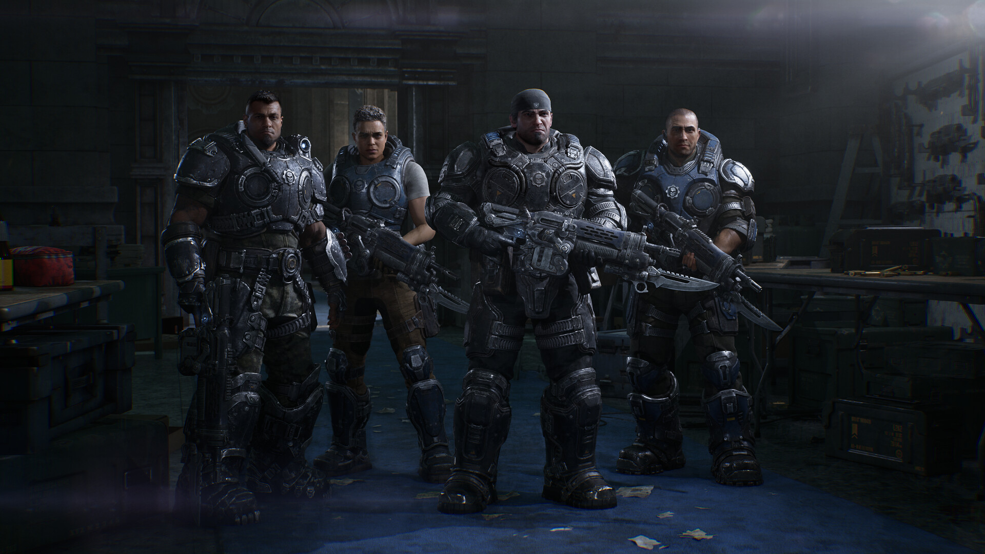 Gears of War E-Day Review Bravo Squad