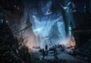 A city scene from BioWare's Dragon Age: The Veilguard