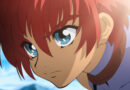 Reid Hershel in an anime cutscene from Tales of Eternia Remastered