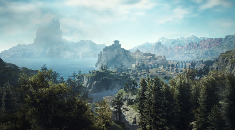 The Arisen and a party of pawns fighting enemies in Dragon's Dogma 2