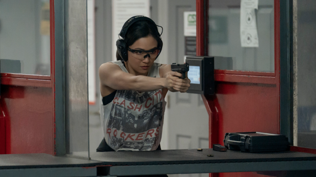 Constance Wu as Katie Buranek in The Terminal List Season 2