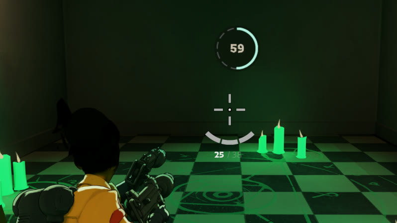 Deadlock's in-world respawn timer showing when a Haunt camp returns